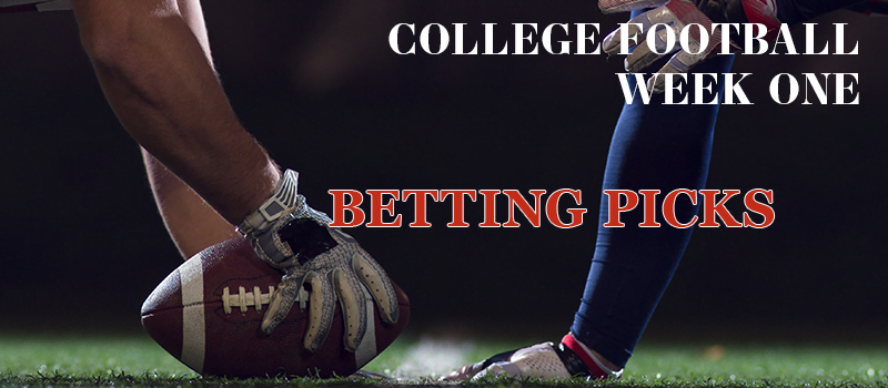 College Football Betting Picks Week One (NCAAF Betting)