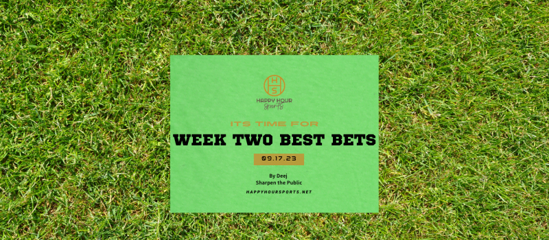 best bets for week 2