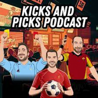 Kicks and Picks Podcast_logo for the podcast Kicks and Picks - a Serie A and EPL podcast