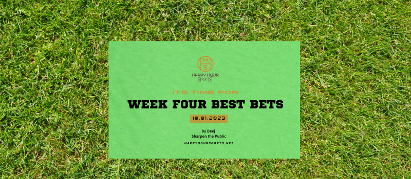 2023 Week 4 NFL Best Bets and Analysis – NFL Sports Betting Picks