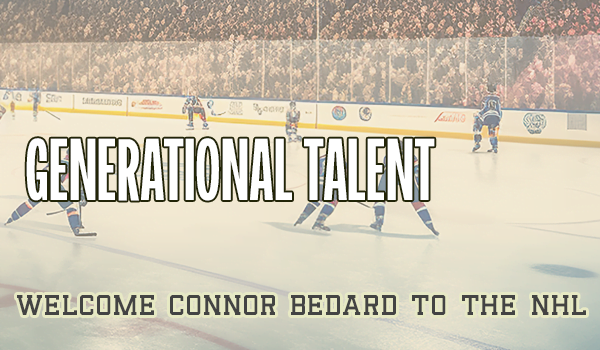 Welcome Connor Bedard to the NHL