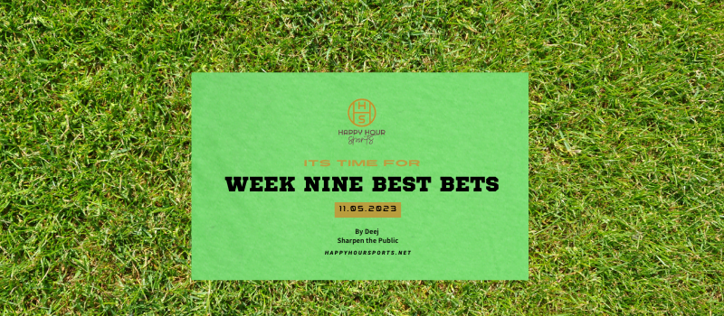 NFL Week 9 Best Bets and Analysis – 2023